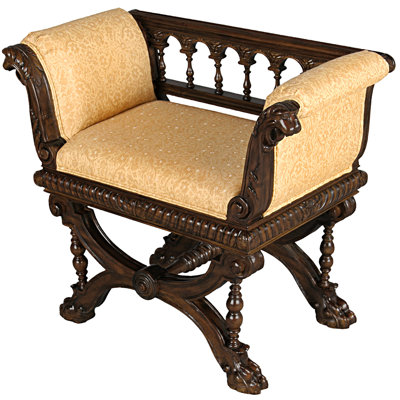 Terrence Griffin Colonnade Wooden Bench