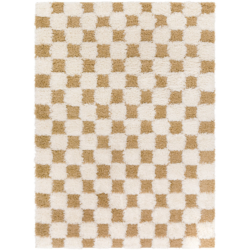 Geatches Geometric Indoor Rug, Rectangle 6'7" x 9'6"
