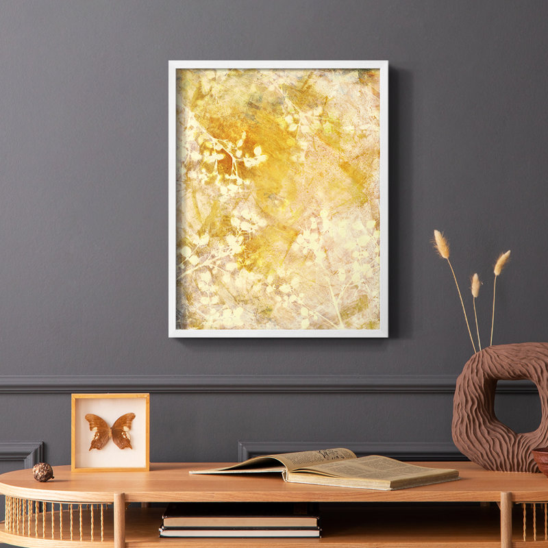 Reproduction encadrée Rise and Shine - bois massif, Blanc, H 14 po x l 11 po