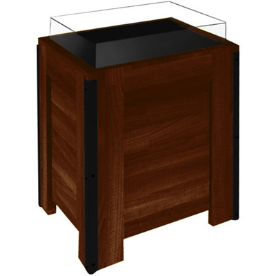 Marco Company 24" X 24" X 37" Select Cherry Orchard Produce Display Bin WS-568DUMPBIN4SC