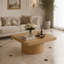 Table basse carrée avec base cylindrique-1941022164