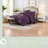 Romantic Purple Bedding Sets, Microfiber Style For Year-round Use