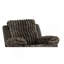 Fauteuil oscillant inclinable manuel transitionnel de style transitionnel à deux tons brun-1077728470