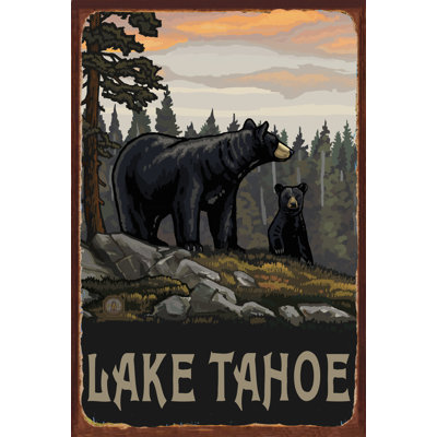 Lake Tahoe Black Bear Family Trees