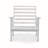 2-Piece Patio Arm Chair with Slatted Aluminum Frame - Removable Polyester Cushions, Cotton-Filled Lounge Chair for Indoor Outdoor Use-1335486582-1316367696