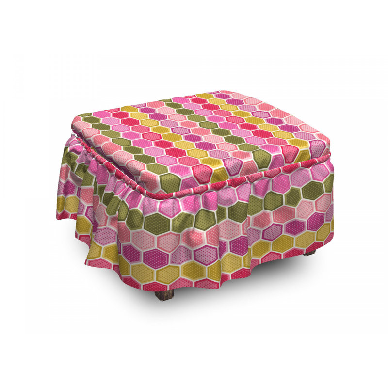 Housse pour hexagonales et points repose-pieds