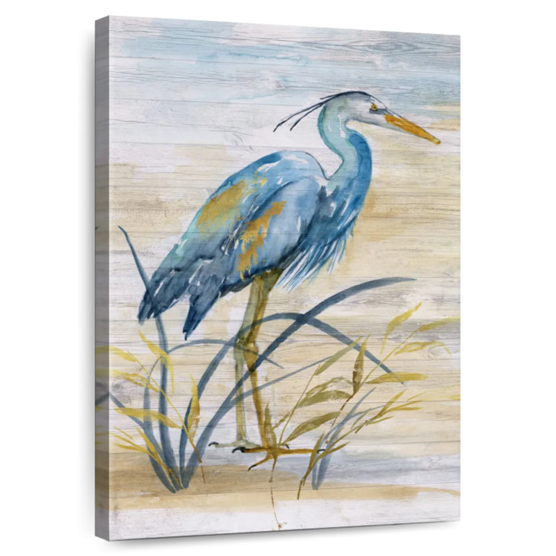 Brampt Blue Heron I, 30" H x 20" W