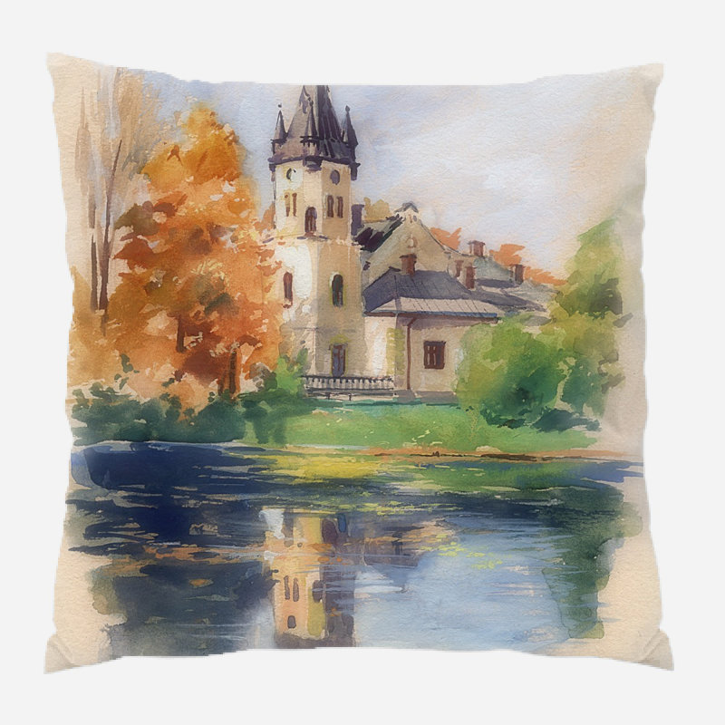 Coussin olszanica Anderton, Intérieur, Microsuède
