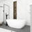 65'' x 29.5'' Freestanding Soaking Solid Surface Bathtub-92361382