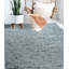 Tapis gris foncé en laine fait à la main Kharan-250757725