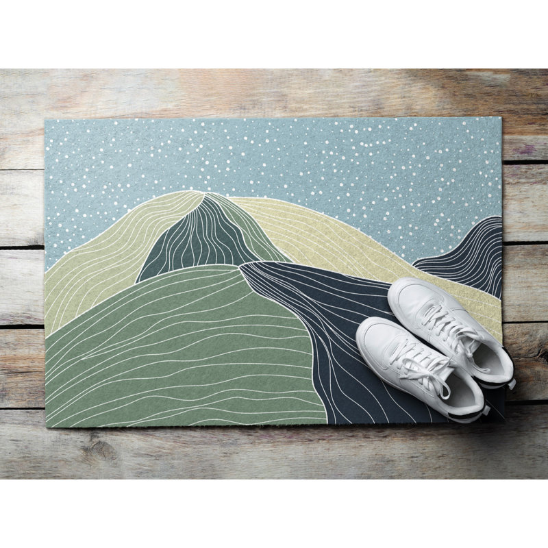 Non-Slip Outdoor Doormat, W60 x L90 cm