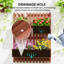Outsunny Wall-mounted Wooden Garden Planters with Trellis-807601327