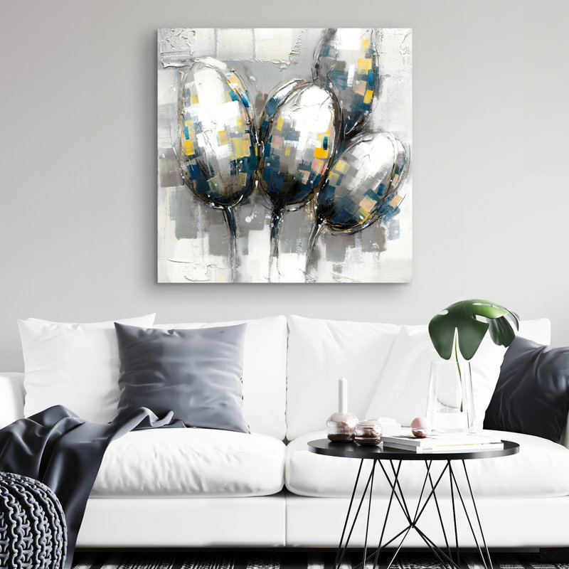Tulips - 32"x32" art on canvas