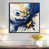 Black Floater Framed