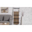 Vintage Wood Bathroom Blanket Ladder