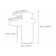 Single Handle Stainless Steel Bathroom Sink Faucet
