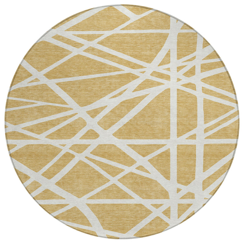 Tapis rond 8 po