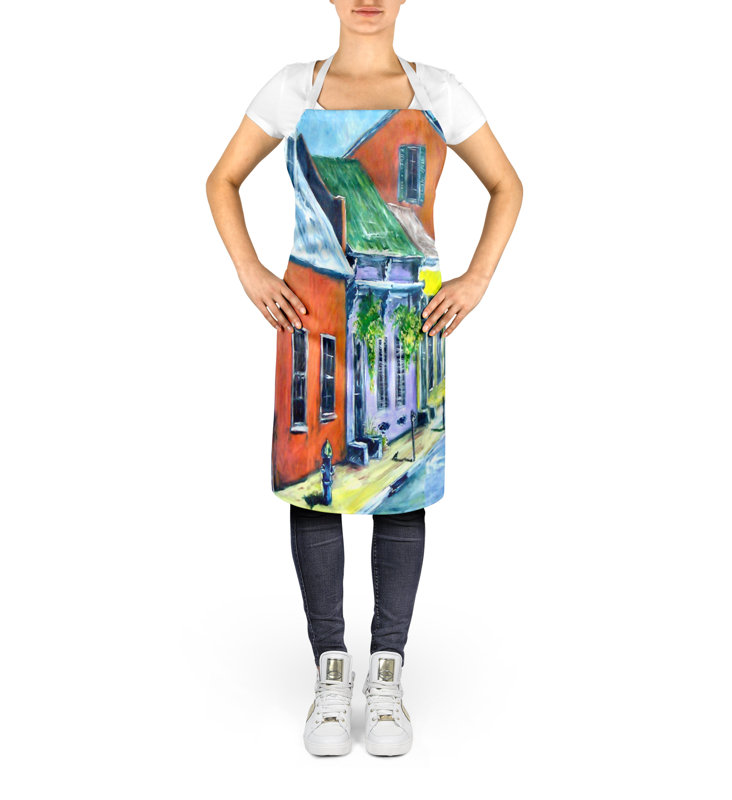 No Pattern Bib Apron