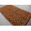 Tapis turc Kilim - Grand Oushak brodé doux et antique avec des tons bruns pour le salon