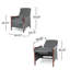 Fauteuil en tissu