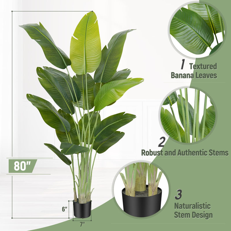 Aneekha 200cm Faux Plant