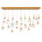 Quest 23 Light Crystal LED Multi-Light Pendant-101292160