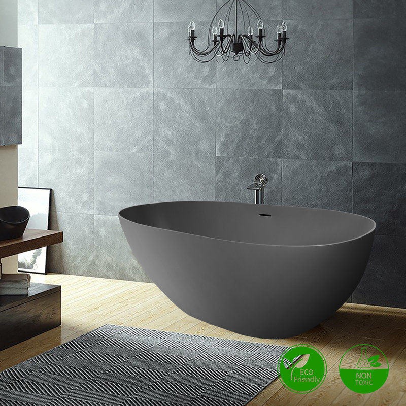 Baignoire de trempage autoportante 59 "x 31"