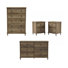 Aleana Traditional 4 Pieces Bedroom Set