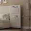 Upholstered Bed With Two Drawers Velvet Beige