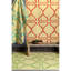 Tapis en laine et en coton à motif treillis Cork-1718931958-1676521334