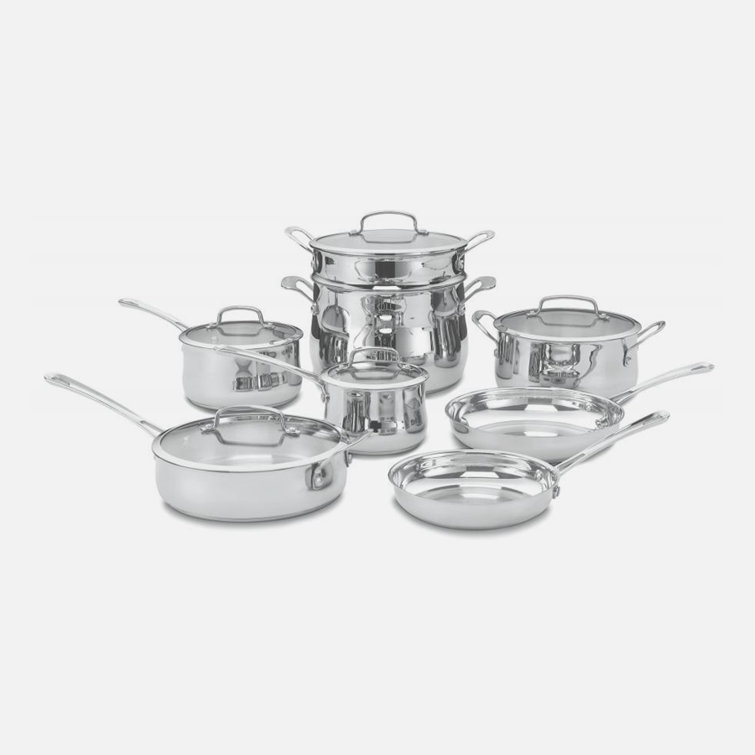 Why we love this Cuisinart stainless steel cookware set