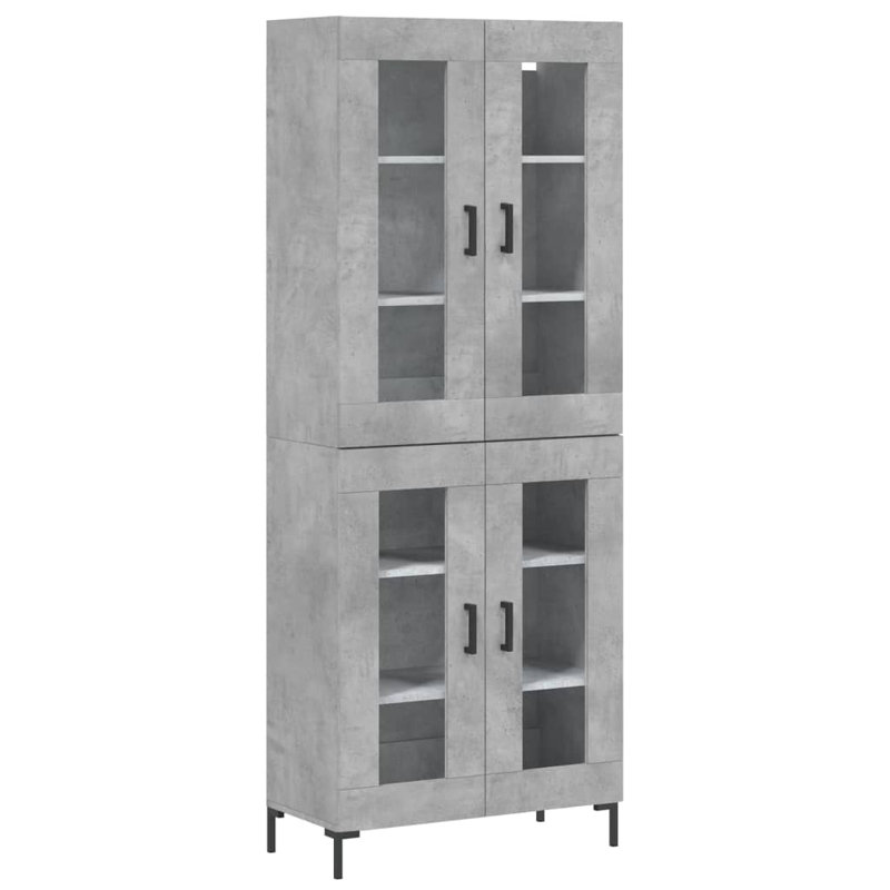 69.5cm Sideboard, Concrete Grey