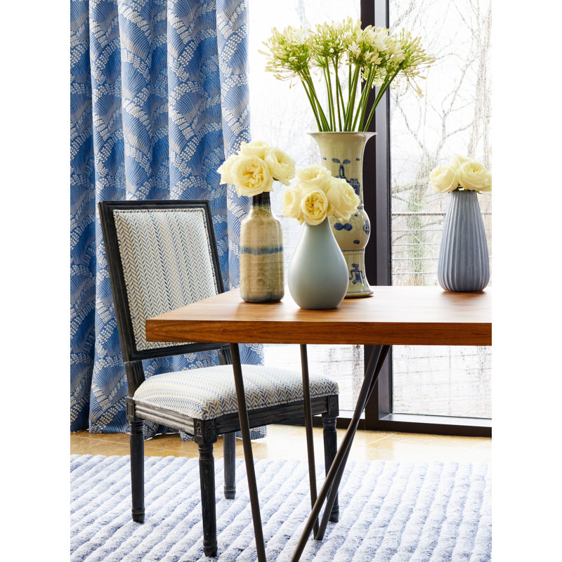 Arrow Stripe Fabric, Cobalt