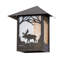 9" Wide Seneca Moose Creek Left Wall Sconce