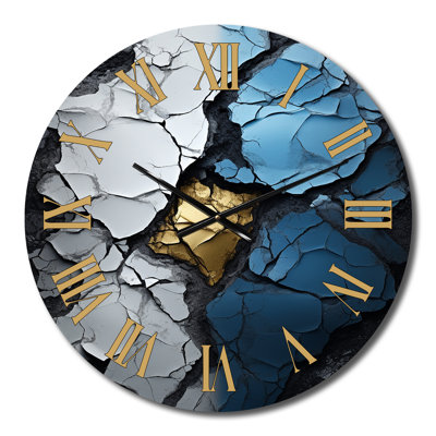 Horloge murale Turquoise