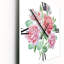 Horloge murale Alstroemeria-304357622