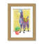 « jolie llama ii », art sur toile-47565930-47565919