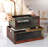 Set of 3 Rustic Wood Nesting Crates