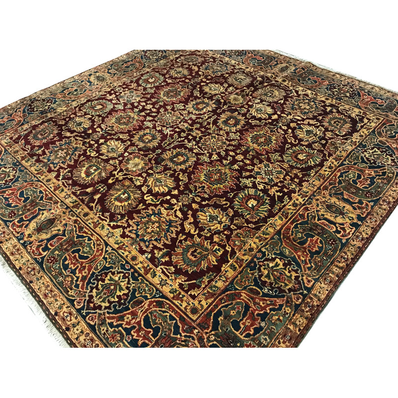 Sona One-of-a-Kind Rectangle 7'11" X 8'4" Hand Knotted Area Rug
