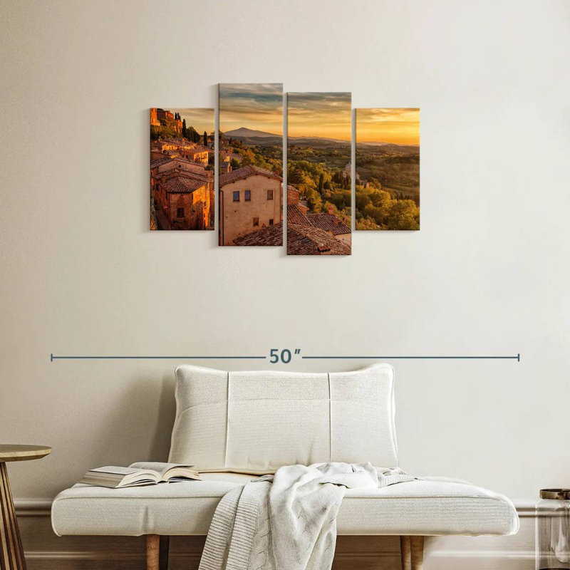 Hannes Montepulciano Sunset, 22" H x 36" W