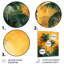 «Green Orange Palm Trees Swaying II - Palms & Palm Trees», reproduction d'art mural-2090328944-2090328843