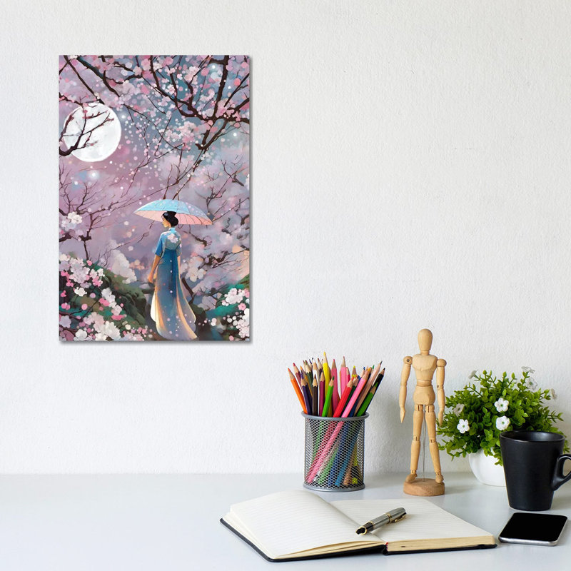 Sakura - reproduction d'art murale