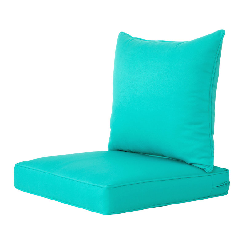 Coussin de dossier Kimera, Bleu lac