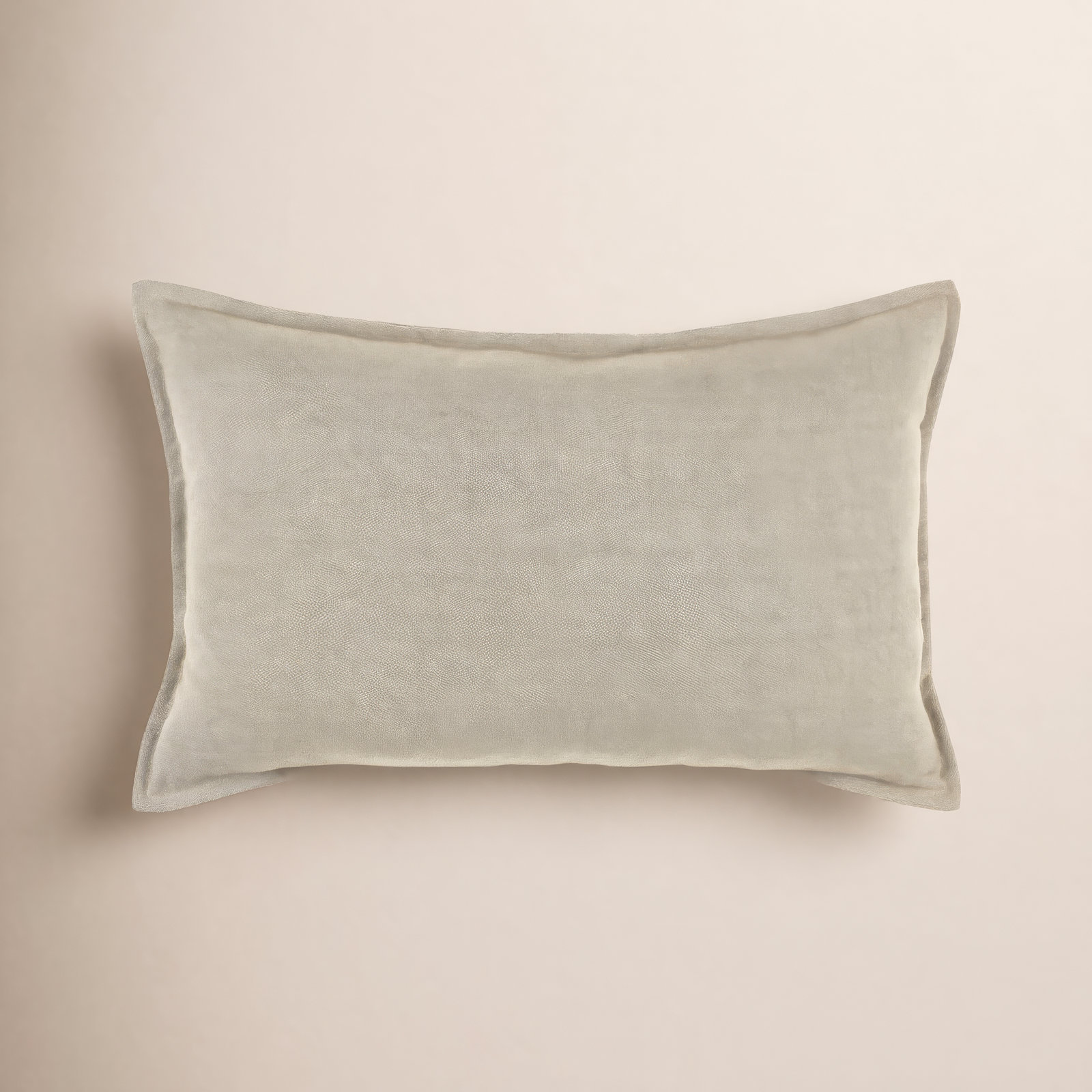 Placide Cotton Lumbar Throw Pillow, No Fill