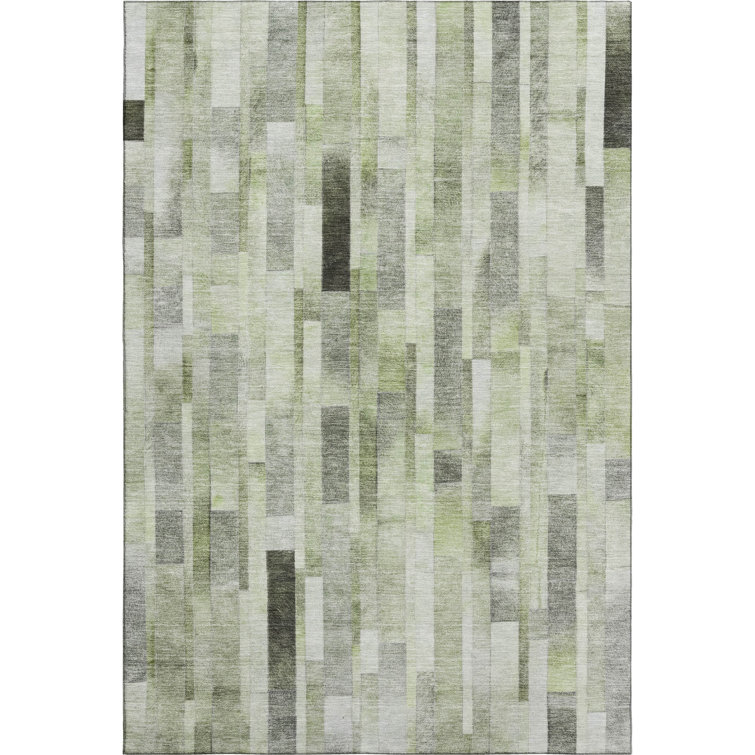 Premium Machine Washable Marasco AMF1630 Stripes Rug