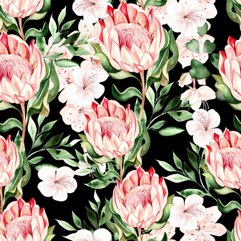 Peel & Stick Wall Mural, 8.34' W x 8.34' L