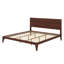 Lit plateforme en bois de bambou-1258200353