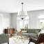 Lustre empire à 6 lumières Antonya-526364434