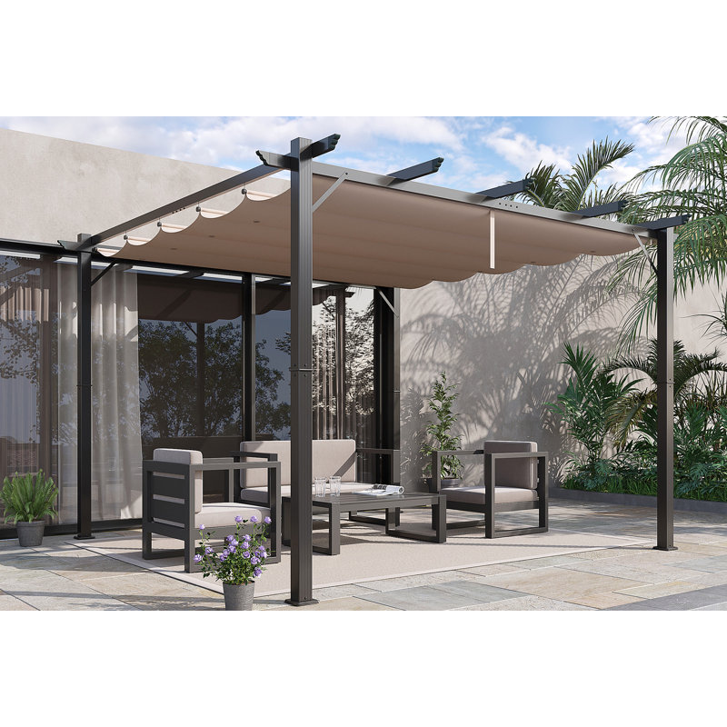 3m x 3m Aluminium Pergola
