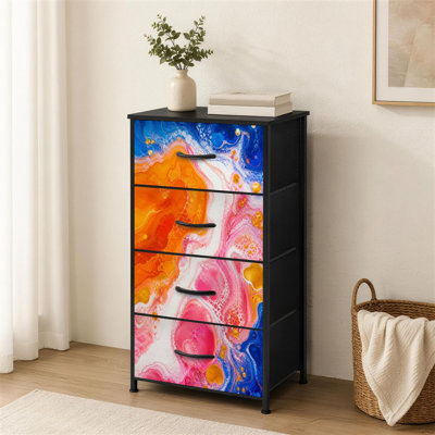 Commode à 4 tiroirs pour chambre à coucher